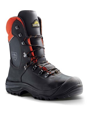 Schnittschutzstiefel S3 Black Forest